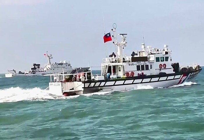 中國海警船擾金門水域　海巡：影響區域和平穩定