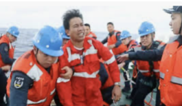 南海爭議海域事故　中菲聯手救援沉船船員