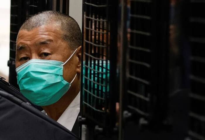 黎智英遭重判 維權組織：為香港新聞自由釘上封棺釘