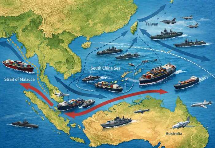 ​​嚇阻台海戰爭　澳退役海軍上校籲正視「馬六甲悖論」