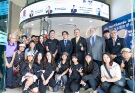 文化訪團走進TCIS   臺灣特技驚豔校園