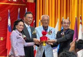 留臺同學齊聚曼谷　謝偉鈞續任總會長