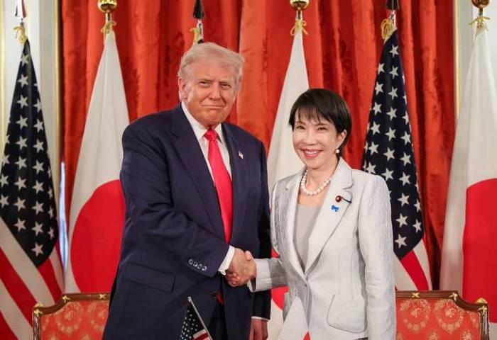 川普促日本加強軍事合作　高市因和平憲法審慎回應