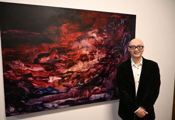藝術家常陵個展登陸布魯塞爾　作品探討故鄉抽象性