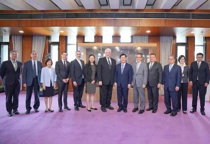 林佳龍接見美智庫CSIS　促攜手構建非紅供應鏈