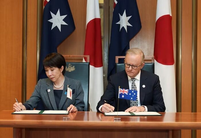 日澳發表經濟安保共同宣言　強化能源稀土供應鏈