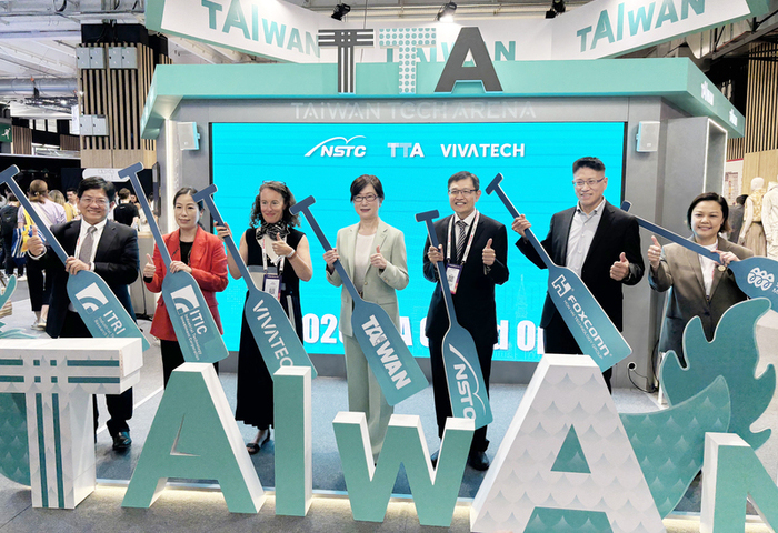 法VivaTech台灣館展現AI實力　鴻海首秀深化歐洲布局