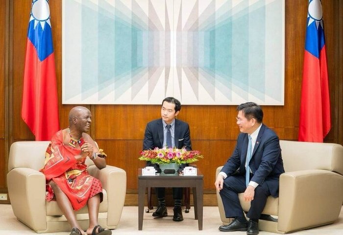 林佳龍接見史瓦帝尼司法部長　盼拓展反貪腐合作