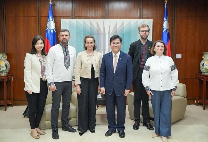 林佳龍接見烏克蘭國會議員團　盼強化台烏合作