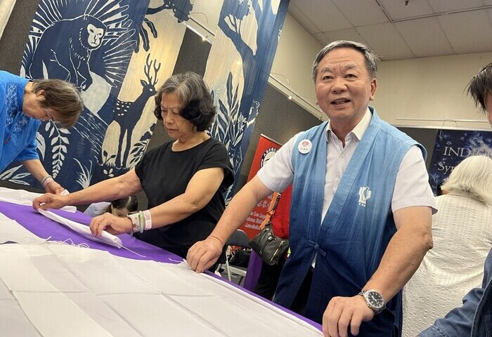 客家工藝太平藍驚艷洛杉磯　主打「越在地、越國際」