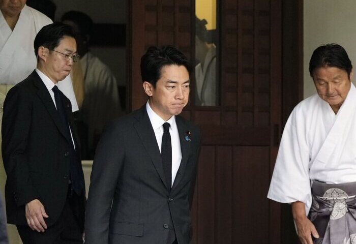 日防相小泉參拜靖國神社　韓外交部：深表遺憾痛心