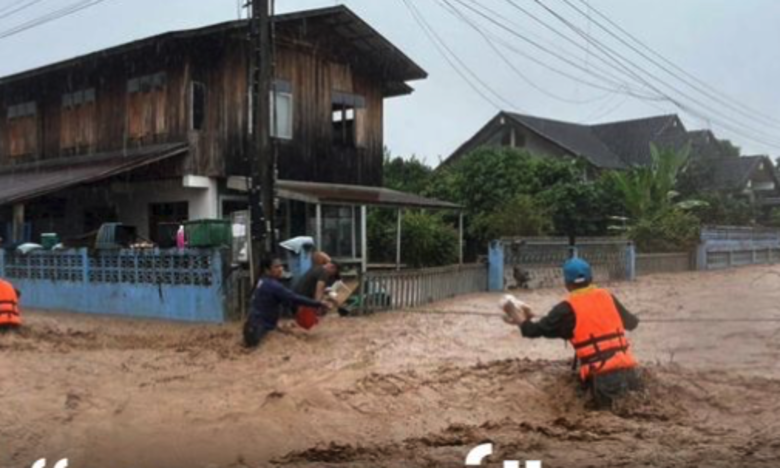 南府豪雨洪峰南下　官方澄清非「雨爆」現象