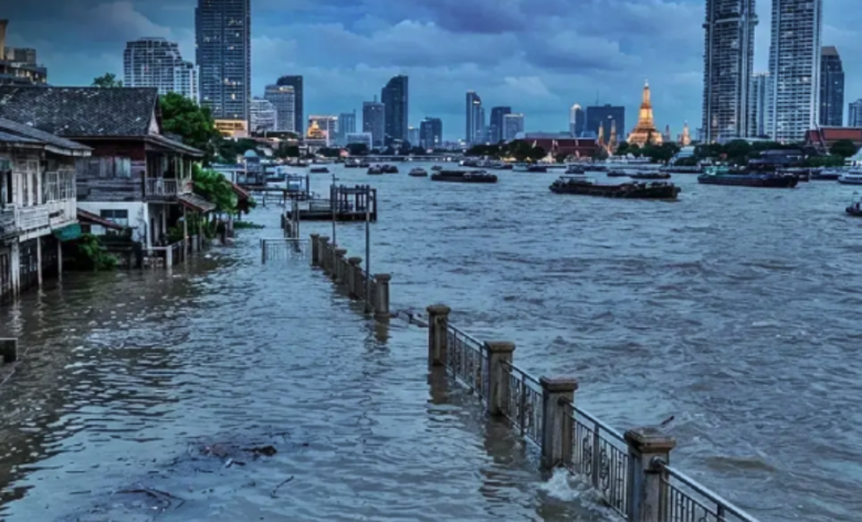 曼谷與中部6府防海水倒灌　25至29日晚間列高風險時段