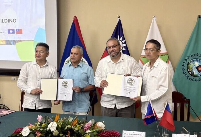 國合會簽署MOU　助貝里斯強化複合災害管理