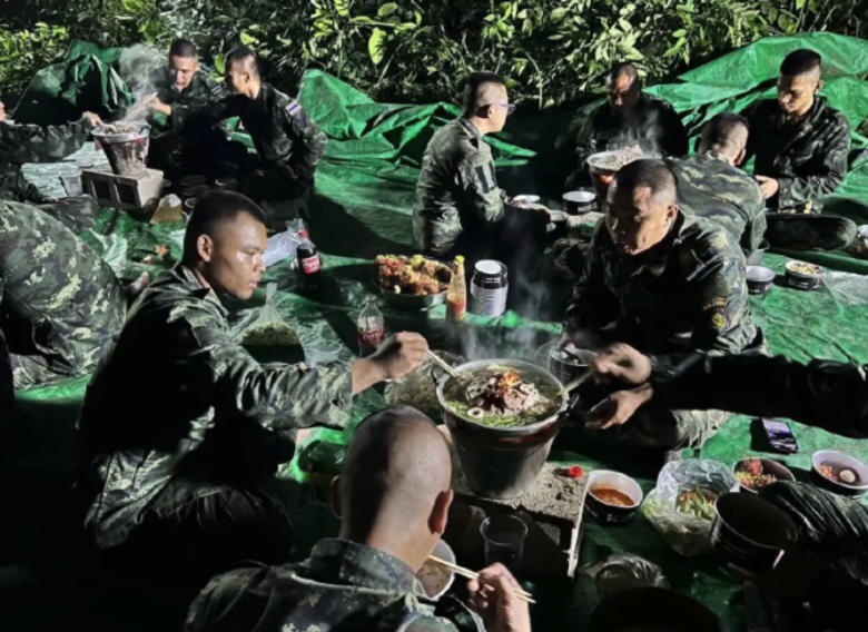 泰國軍方慰勞邊境部隊　JIC主任赴前線感謝守土官兵