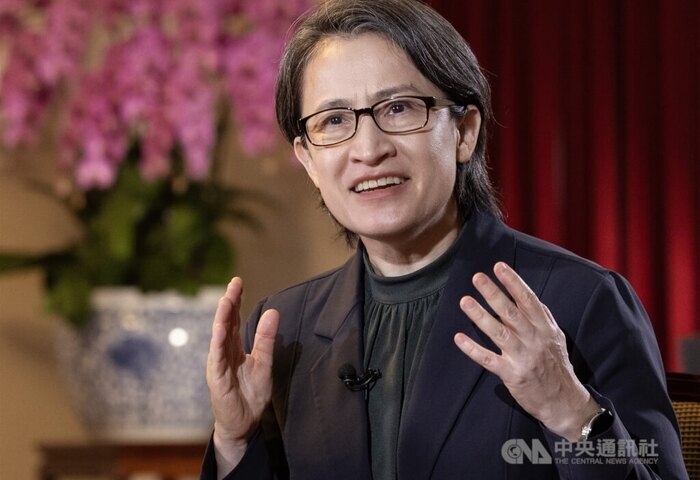 義媒：副總統蕭美琴抵文托泰內島　參與自由與民主會議