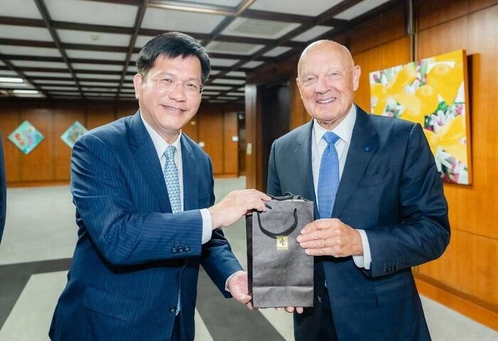 林佳龍接見美學者訪團　盼台美建構具韌性供應鏈