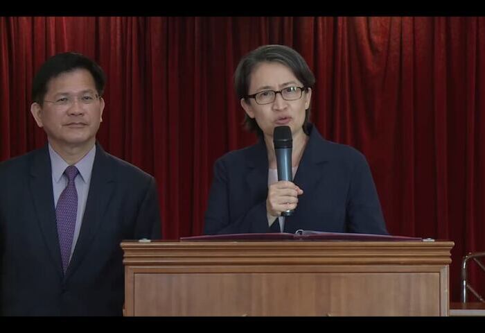 蕭副總統赴義大利出席歐洲自由與民主論壇返國談話【影】