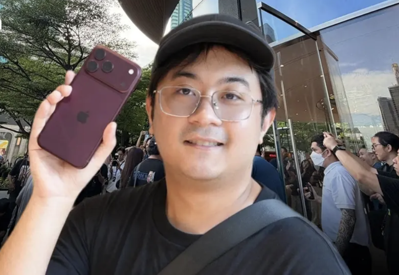 泰國果粉凌晨3時排隊　搶先入手蘋果18專業旗艦機