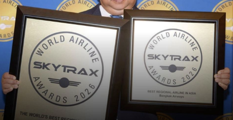 曼谷航空連10年獲SKYTRAX雙獎　再奪全球最佳區域航空