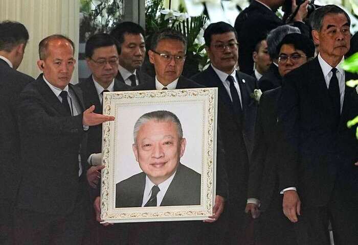 董建華喪禮採中國國葬規格　中共中組部長石泰峰出席
