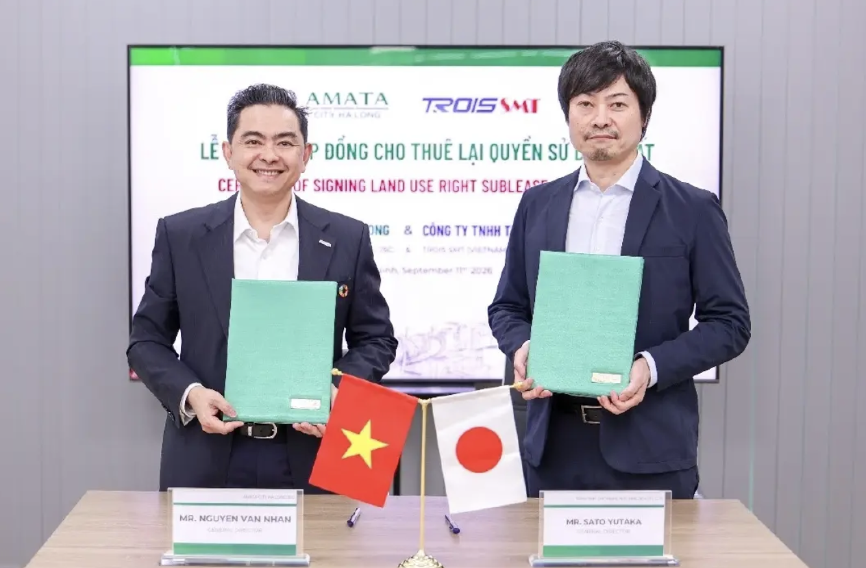 日本TROIS SMT投資越南　下龍設高科技電子零組件廠