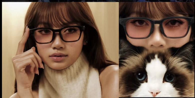 Meta攜LISA推出聯名智慧眼鏡　兩款設計售價399美元起