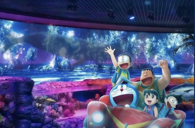 哆啦A夢前進曼谷海洋館　SEA LIFE推海底主題活動至10月底