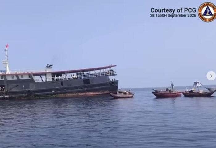 菲律賓控「非法捕魚」　南鑰島驅離中國民兵船與舢舨