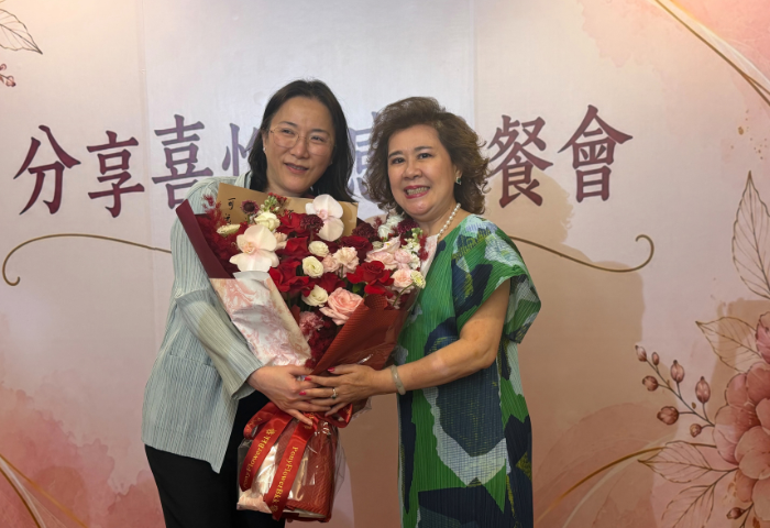 林何佩娟榮任世華副總會長　泰國分會姊妹齊聚祝賀