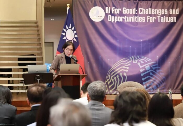 數發部次長聯大周邊會議專題演講　籲共塑AI向善未來