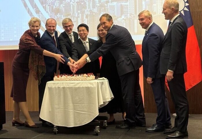 雙十國慶酒會　愛沙尼亞政要肯定台愛合作盼擴大挺台陣營