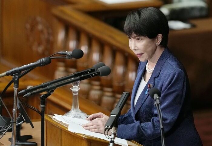 高市早苗施政方針演說　對中強調堅定主張、持續對話