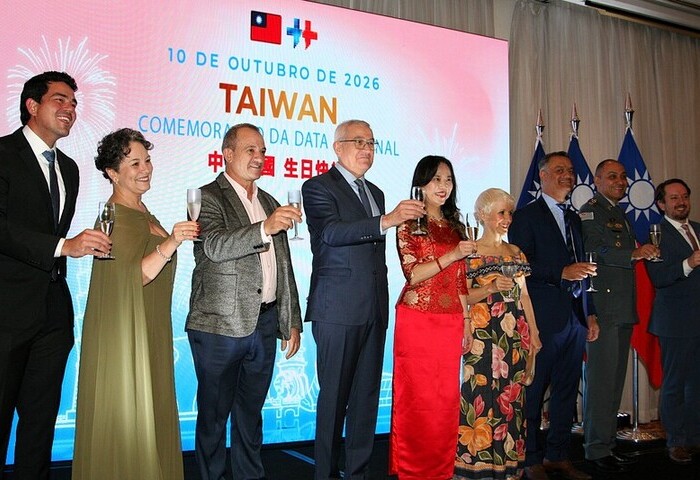聖保羅辦事處歡慶雙十　台巴政商僑界齊聚祝賀