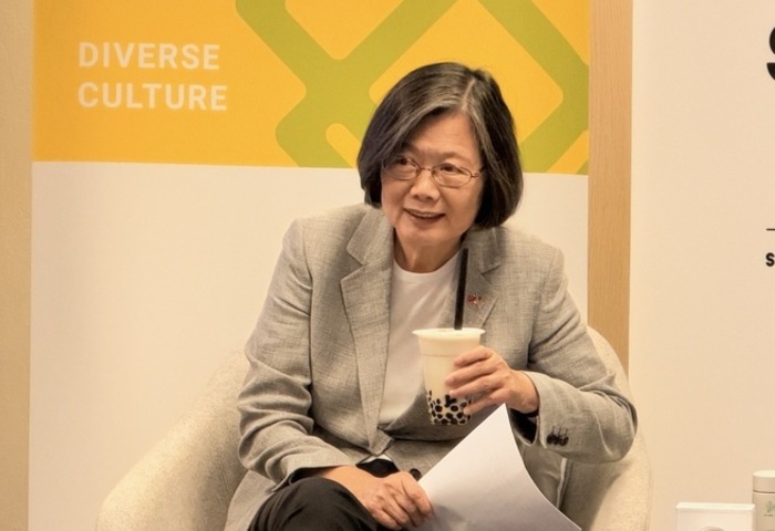 蔡英文矽谷會台灣新創菁英　笑稱總統任內沒請AI幫忙