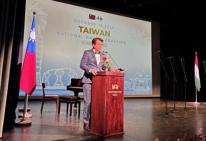 匈代表處國慶酒會　王翼龍：台匈共同追求民主價值