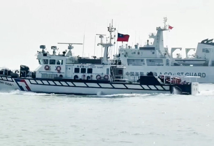 中國海警船侵擾金門水域　海巡：假執法真擴權企圖片面破壞現狀