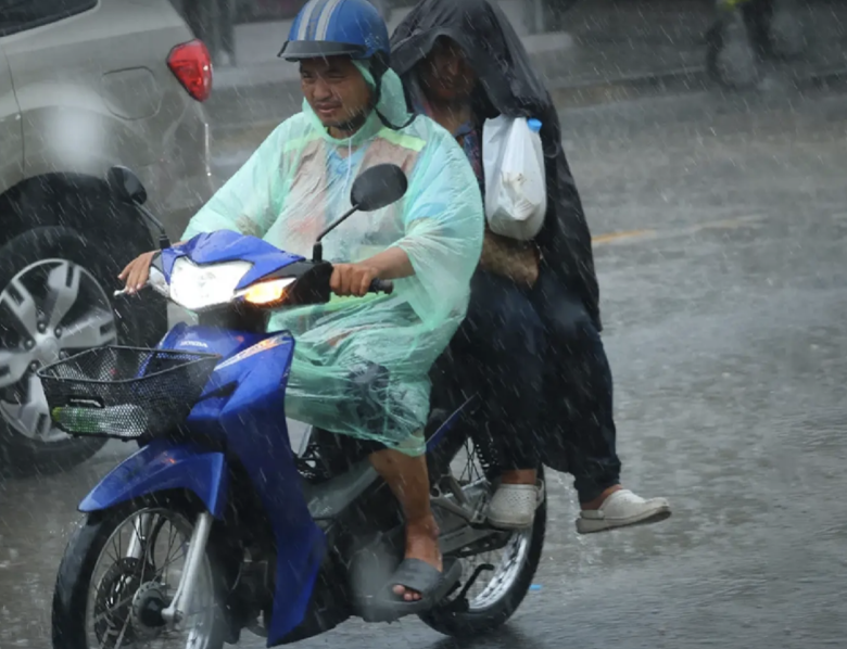 泰季風北移中南部　未來八日防強降雨
