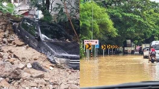 普吉島豪雨釀多地淹水　政府加速抽水與災民安置
